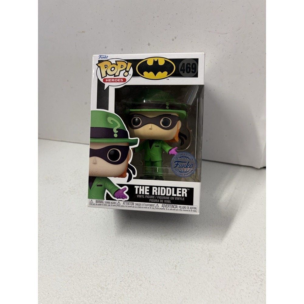 Funko Pop! DC Batman The Riddler LA Comic Con 2022 Exclusive 469